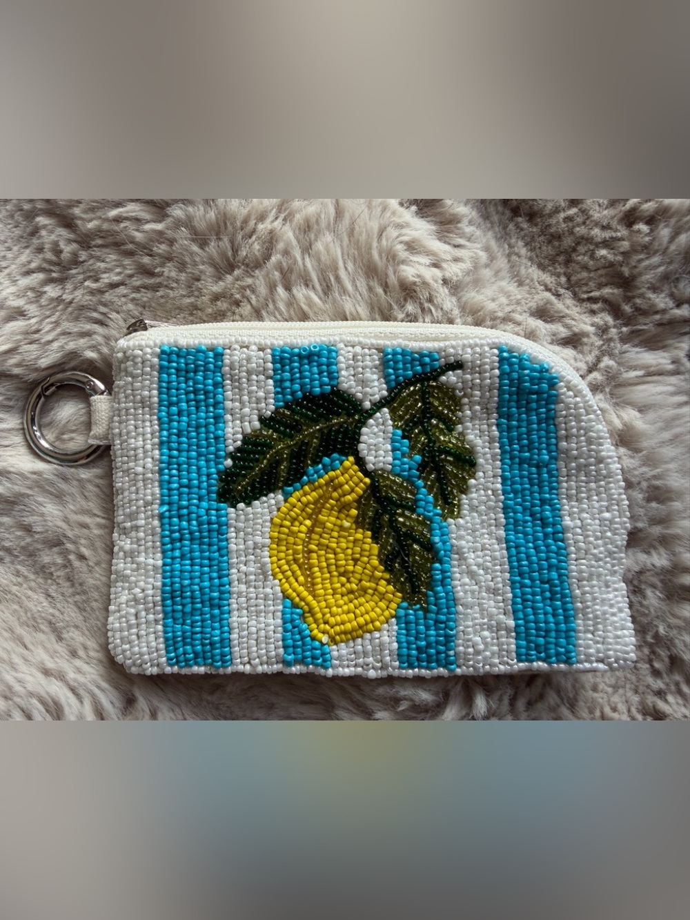 Like New Lemon Coin purse bag charm